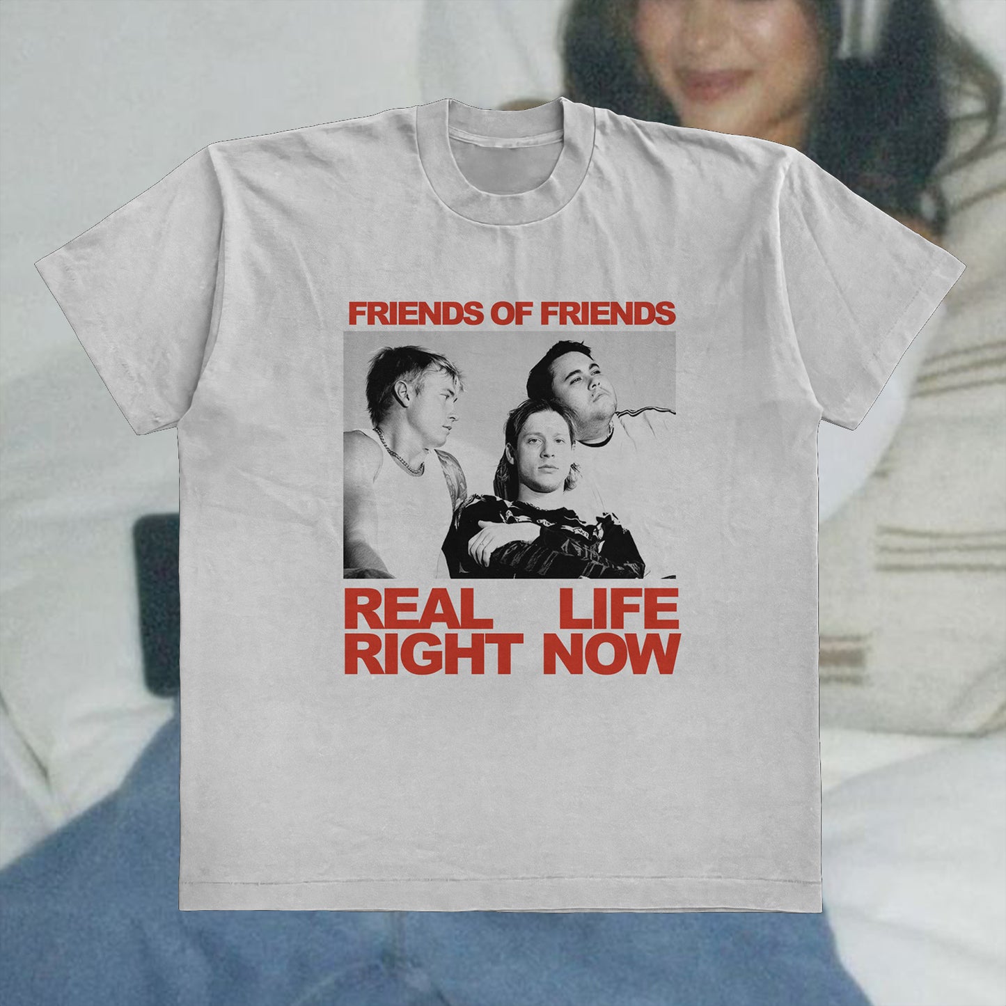 'REAL LIFE RIGHT NOW' Tee